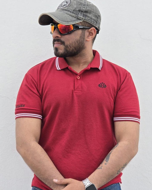 Cherry Red Polo T-Shirt