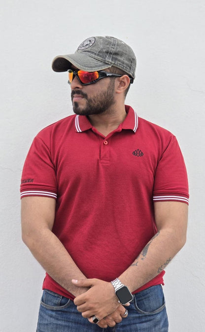 Cherry Red Polo T-Shirt